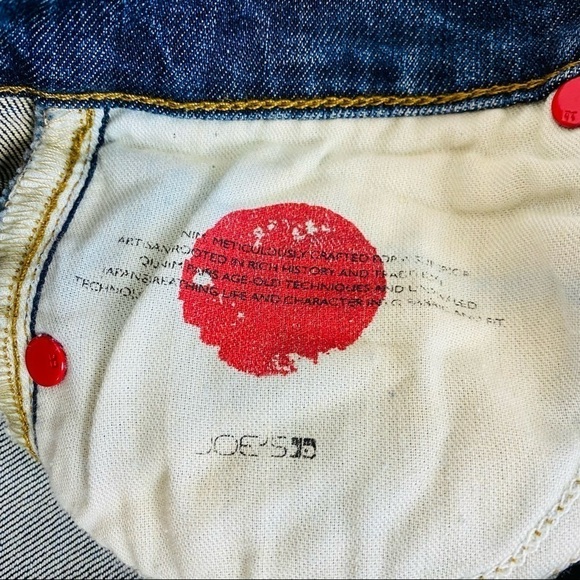 Joe’s Jeans Japanese Denim Frayed Hem Button Fly Pencil Skirt Size 27 - Picture 8 of 10